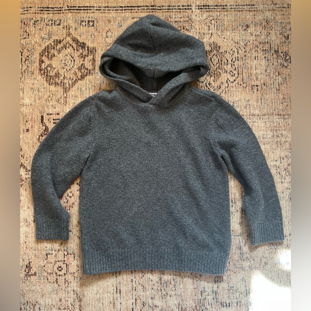 Old Navy Blue Gray Kids Hoodie Sweater